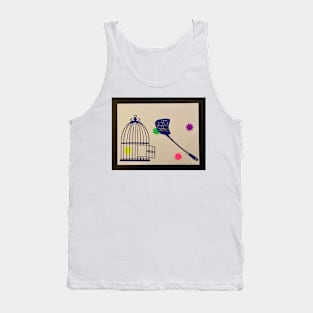 Swatting Coronavirus Tank Top